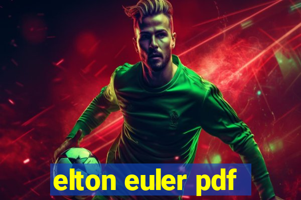 elton euler pdf